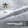 Kuscheli® Teddy Plüsch Bettwäsche 135x200, Sterne Produktbild-Vorschau 4
