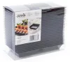 Einweg-Fingerfood Mini Teller aus Plastik, 6,8 x 6,8 x 7cm, Produktbild-Vorschau 2