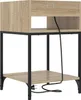 vidaXL Nočný stolík s policou Sonoma dub 40 x 40 x 61 cm Náhľad obrázku produktu 4