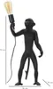 Stolná lampa Mauro Ferretti Monkey, čierna, 26 x 34 x 55 cm Náhľad obrázku produktu 8