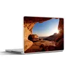 MuchoWow® Laptop Aufkleber Sticker Cover Höhle - Wüste - Produktbild-Vorschau 1