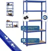 Grafner Schwerlastregal 180x90x45 cm, mit 5 verstellbaren Produktbild-Vorschau 1