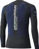 Held 3D Skin Cool Top Damen Funktionsshirt, schwarz/blau, Produktbild-Vorschau 2