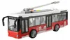 Grande autobus urbano rosso con porte apribili, suoni e Anteprima dell’immagine prodotto 16