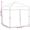 A line drawing of a party tent with dimensions indicated. Náhled obrázku produktu