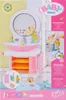 The image shows the packaging of a BABY born Bath Handwaschbecken toy. Produktbild-Vorschau
