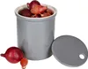 Oskar Vorratsdose M in Grau Zwiebeltopf mit Deckel Produktbild-Vorschau 1