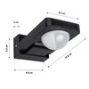 2x Maclean PIR Bewegungsmelder Infrarot IP65 max 2000W Produktbild-Vorschau 6