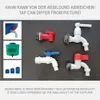 Varile Wasserspender 10L Farbe Blau Produktbild-Vorschau 9
