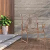 CLP 2er Set Gartenstühle Punjab mit Armlehnen antik braun Produktbild-Vorschau 3