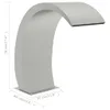 vidaXL Cascade de piscine 22x60x70 cm Acier inoxydable 304 Voir les images du produit 8