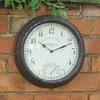 Outside-In Bickerton Wanduhr mit Thermometer Produktbild-Vorschau 1