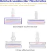 8 Stück Weiche Plüschstreifen für  V6 V7 V8 V10 V11 V12 V15 Produktbild-Vorschau 2