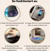 KitchenYeah© Herdabdeckplatte Violette Geometrie in Form Produktbild-Vorschau 7
