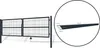 Doppelflügeliges Zauntor 3m RAZO H.100cm grau Produktbild-Vorschau 9