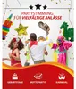 Boland 30943, Decoratie, Papier, Zwart, Wit, 125 g, 30 cm, Productafbeelding-voorbeeld 2