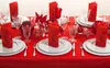 Sovie HOME Weihnachtsserviette Tiffany in Rot aus Linclass® Produktbild-Vorschau 2