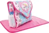 wickeltasche mit Zubehör 24 x 24 cm Polyester rosa Produktbild-Vorschau 2