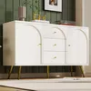 okwish Sideboard 140x40x84cm mit 2 Türen, 3 Schubladen und Produktbild-Vorschau 8