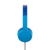 A single blue headphone is shown against a white background. Produktbild-Vorschau