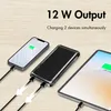 LogiLink PA0316, Powerbank, 10.000 mAh, 2x USB-A, zwart Productafbeelding-voorbeeld 5