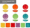 Uni bunt 6er Set Spaghetti-Teller tief 800ml 6 Pers. Produktbild-Vorschau 4