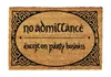 No Admittance – Fußmatte Herr der Ringe | Der Herr der Produktbild-Vorschau 1