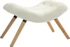 HOMCOM Repose pied salon ottoman pouf salon tabouret de Voir les images du produit 1