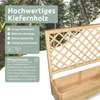 2er Set Pflanzkästen mit Rankgitter - Kiefer - 98 x 34 x Produktbild-Vorschau 5