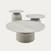 HOMLA Beistelltisch MESITA, beige, 80 x 32 cm Produktbild-Vorschau 3