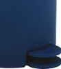 A close-up view of the bottom section of a dark blue pedal bin, showing the pedal mechanism. Náhľad obrázku produktu