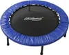 A blue and black mini trampoline with the brand logo on the mat. Podgląd zdjęcia produktu