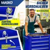 MASKO® Werkstattwagen 5 Schubladen, abschließbar, massives Produktbild-Vorschau 5