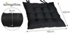 Sunnypillow 4er Set Stuhlkissen mit Bändern 45x45 cm Produktbild-Vorschau 2