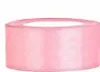A roll of pink satin ribbon. Podgląd zdjęcia produktu