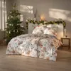 Estella Bettwäsche Autumn Foliage" natur 1x 135x200 cm + 1x Produktbild-Vorschau 1