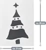 com-four® 24x Weihnachts-Schablonen für Schneespray – Produktbild-Vorschau 7