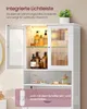 VASAGLE Badezimmerschrank mit LED-Beleuchtung, Badschrank, Produktbild-Vorschau 5