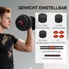 Sada činkových tyčí HOMCOM 2 v 1, 25 kg, nastaviteľné Náhľad obrázku produktu 6