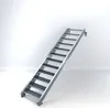 Stahltreppe 12 Stufen bis Höhe 240 cm, Laufbreite : 80 cm Produktbild-Vorschau 1