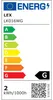 LED-lichtketting, 240 LED's, warm wit licht, groen kabel, Productafbeelding-voorbeeld 3