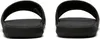 A pair of black PUMA Cool Cat 2.0 women's slides are shown from a back view against a white background. Produktbild-Vorschau