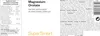 A product label with supplement facts and directions for use. Produktbild-Vorschau
