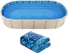 SucceBuy Oval Pool Liner 15x30ft Overlap Style 54in Podgląd zdjęcia produktu 1