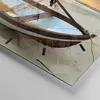 Wanduhr - Quadrat - Glasuhr - Strand Boot Ostsee Sommer - Produktbild-Vorschau 5