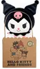 Pluszowa Figurka Kuromi 24 cm Sanrio - Oficjalnie Anteprima dell’immagine prodotto 2