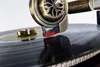 Gramofon Retro z tubą - płyty winylowe, CD, MP3, Bluetooth, Podgląd zdjęcia produktu 4