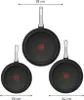 Tefal G25991 Unlimited On Set de poêles 3 pièces, avec Voir les images du produit 12