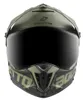 Casco enduro Bogotto FG-601 Duo in fibra di vetro, verde Anteprima dell’immagine prodotto 4