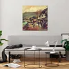Bilder auf glas - Brücke Straße Fluss - 70x70cm - Produktbild-Vorschau 6